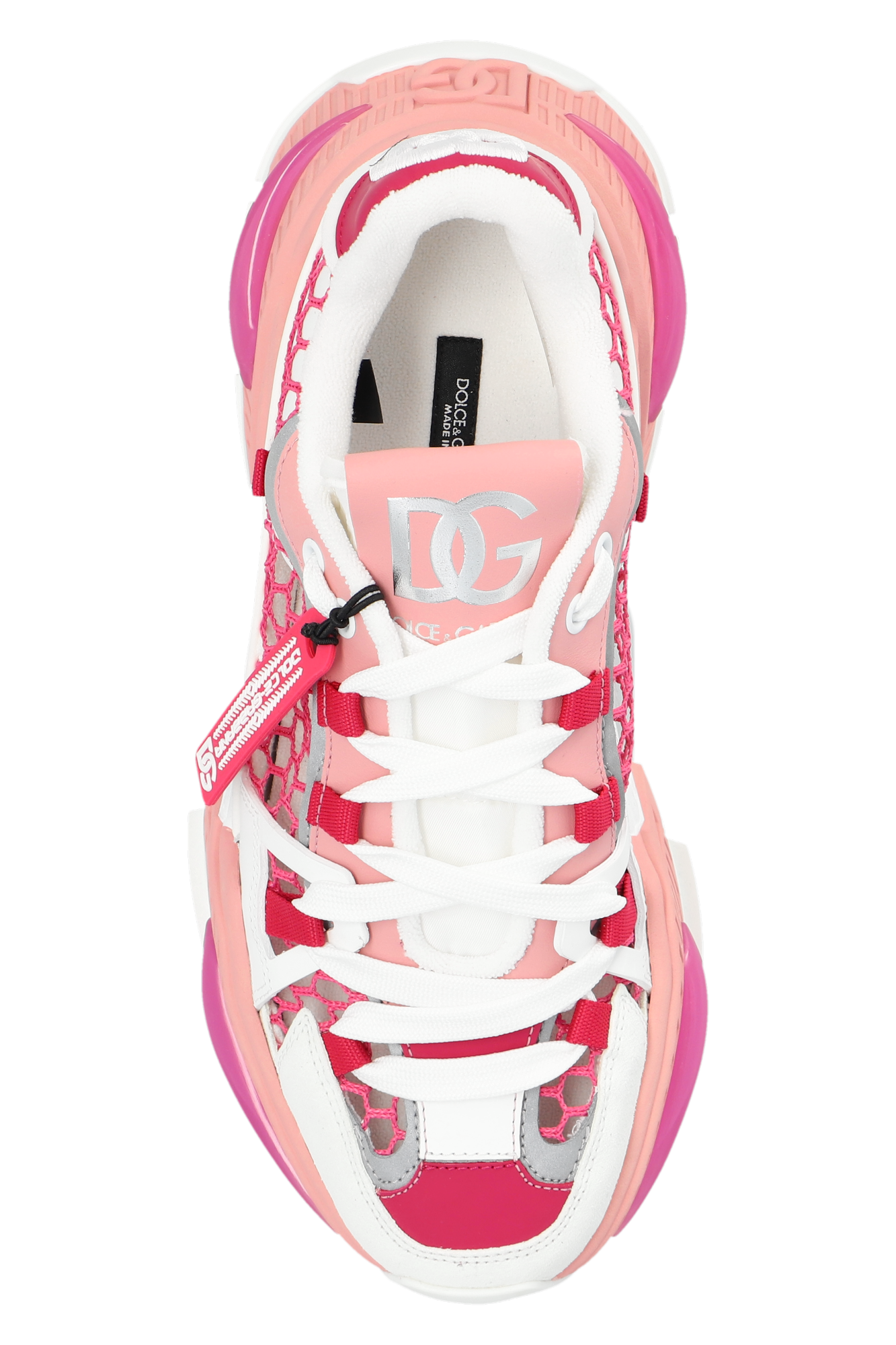 Dolce and gabbana sneakers pink best sale